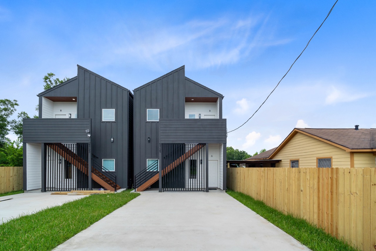 New construction duplex property represented in SkyNet Properties transaction materials